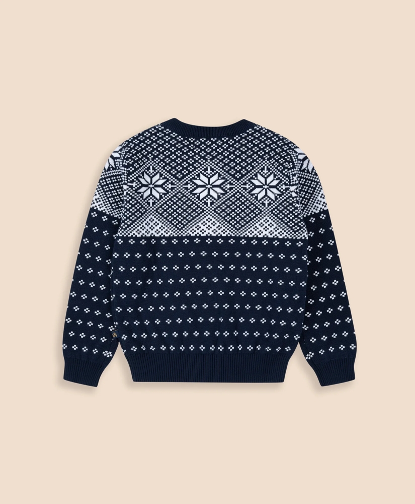 Boys Cotton Holiday Sweater, image 4