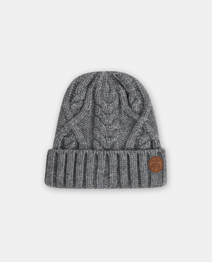 Kids Cable Knit Beanie, image 1