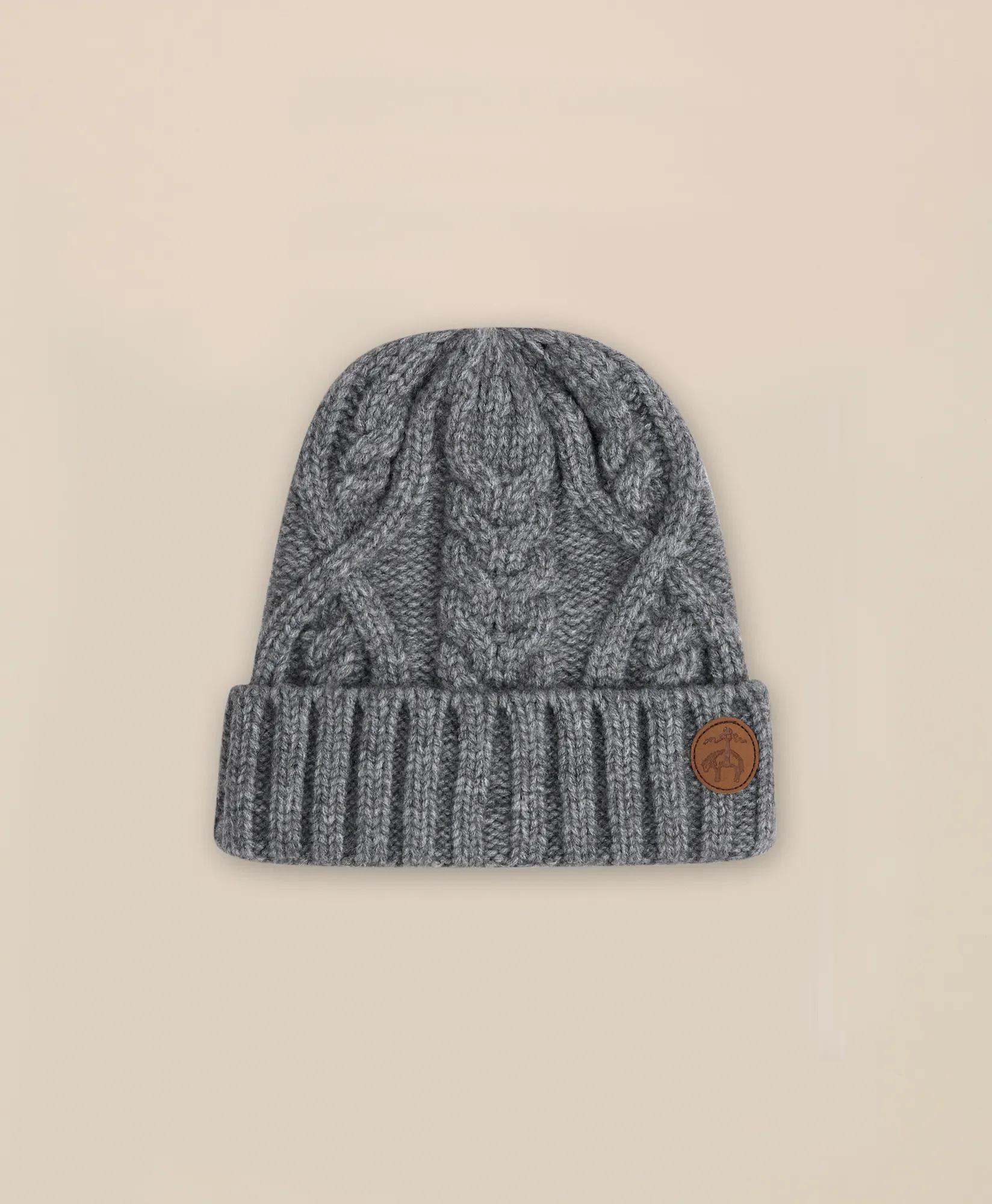 Kids Cable Knit Beanie, image 1