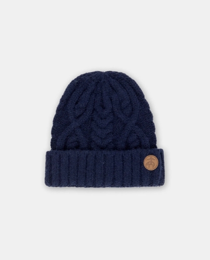 Kids Cable Knit Beanie, image 1