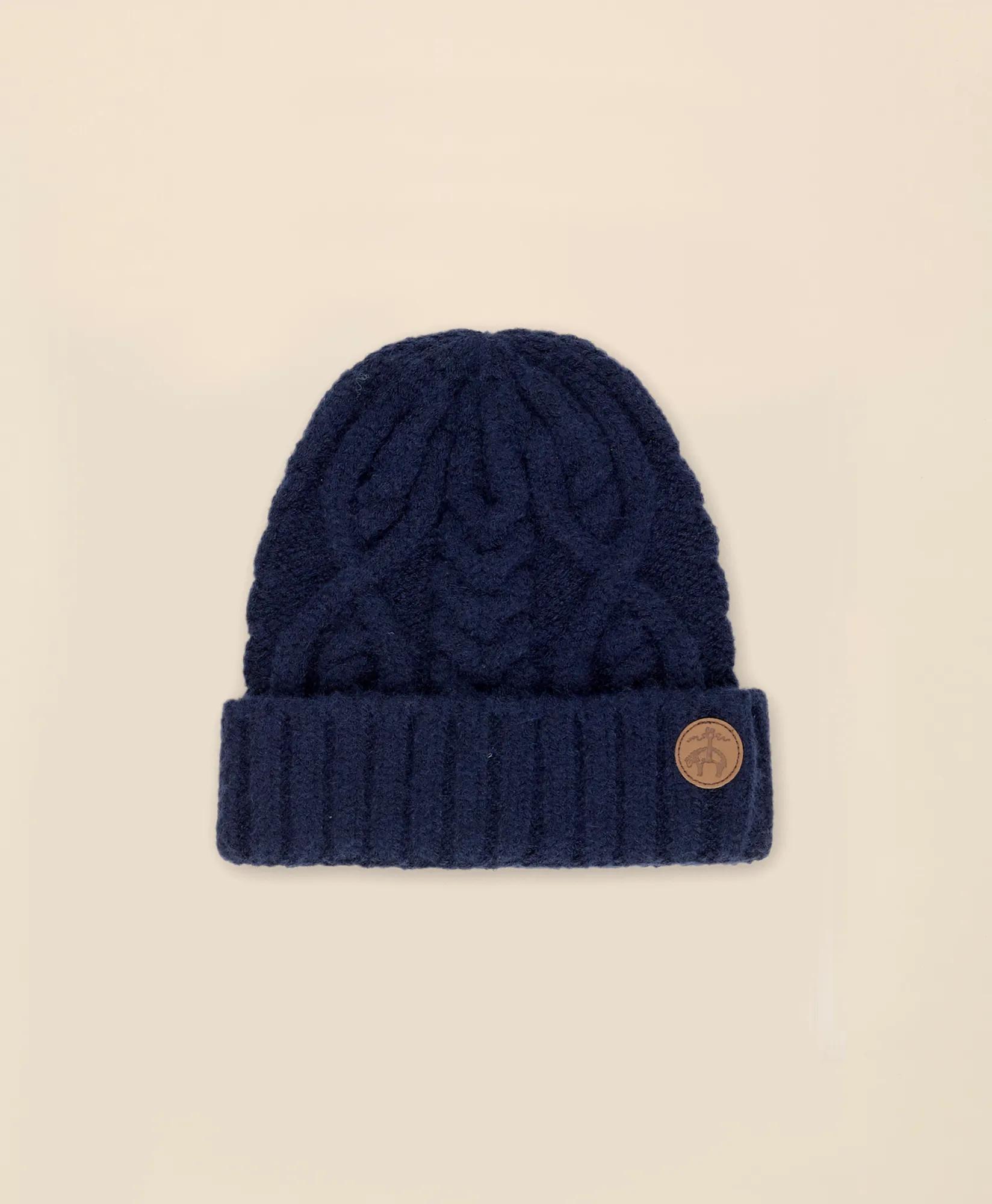 Kids Cable Knit Beanie, image 1