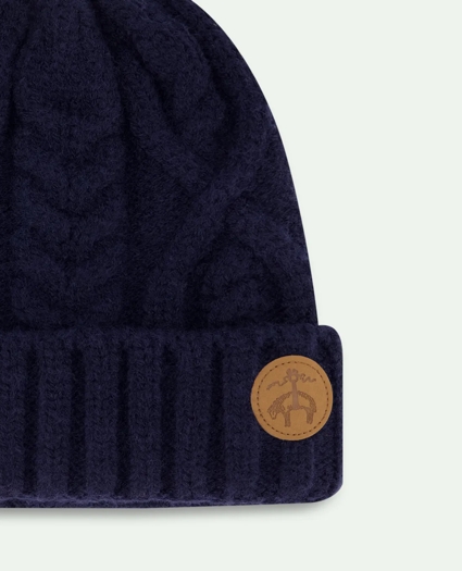 Kids Cable Knit Beanie, image 2
