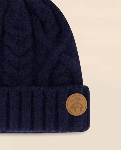 Kids Cable Knit Beanie, image 2