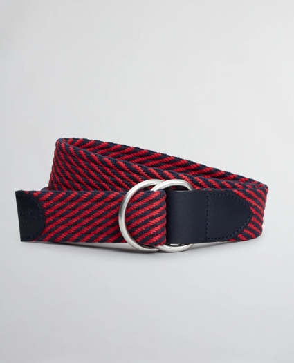 Boys Cotton Stripe Belt