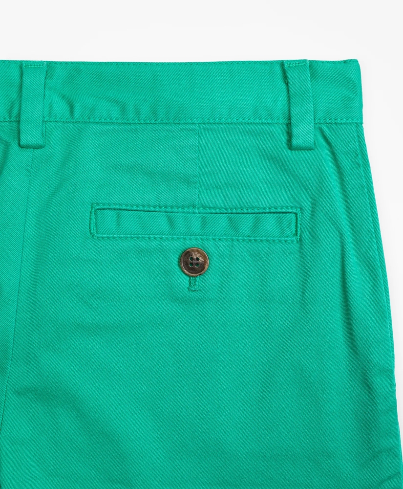 Boys Washed Cotton Stretch Chino Shorts, image 2