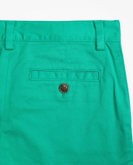 Boys Washed Cotton Stretch Chino Shorts, image 2