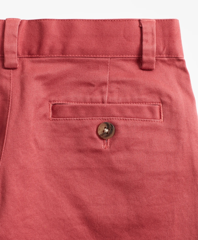 Boys Washed Cotton Stretch Chino Shorts, image 2