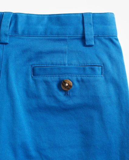 Boys Washed Cotton Stretch Chino Shorts, image 2