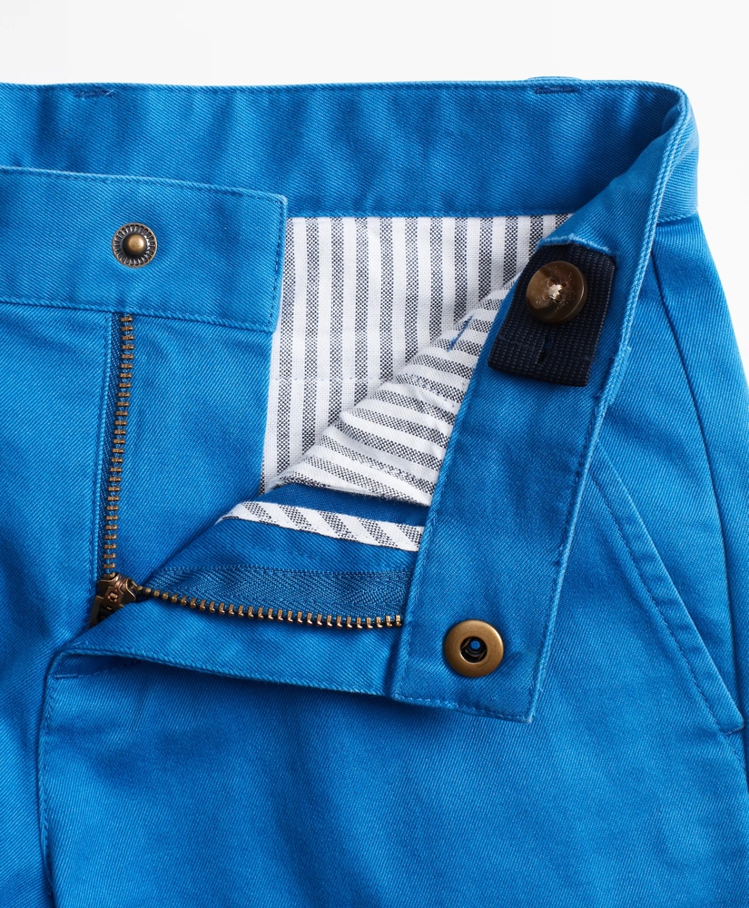 Boys Washed Cotton Stretch Chino Shorts, image 3