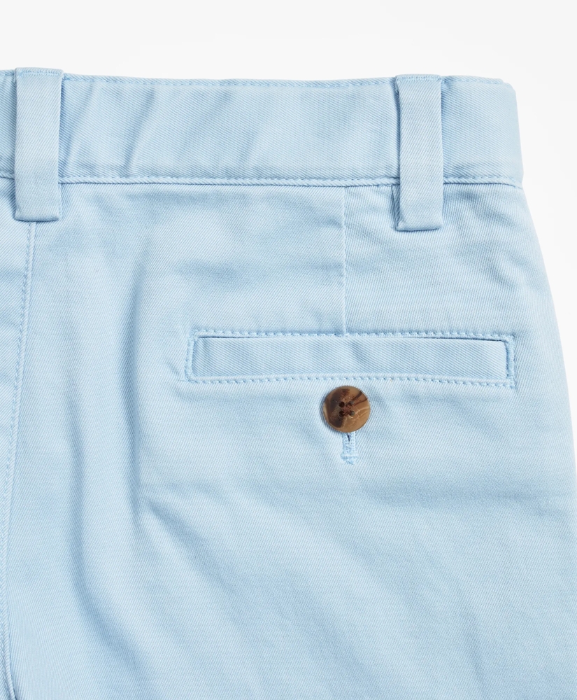 Boys Washed Cotton Stretch Chino Shorts, image 2