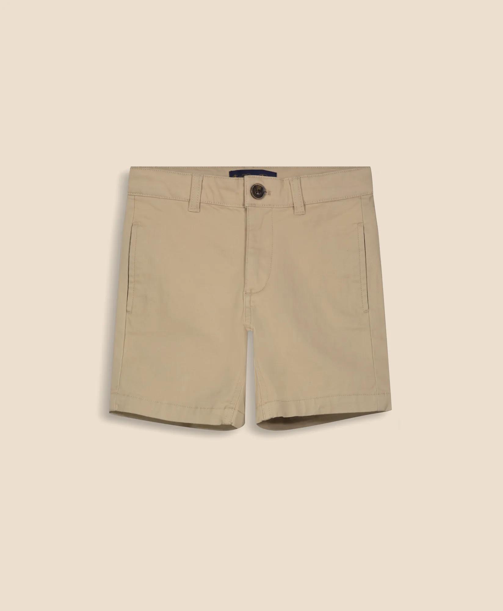 Twill Shorts - Dark Beige