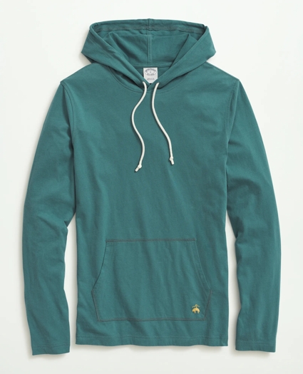 Cotton Long Sleeve T-Shirt Hoodie, image 1