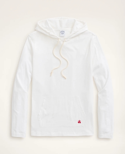 Cotton Long Sleeve T-Shirt Hoodie, image 1