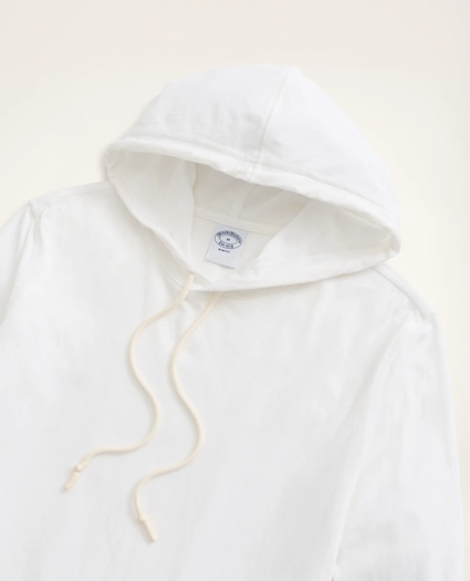 Cotton Long Sleeve T-Shirt Hoodie, image 2