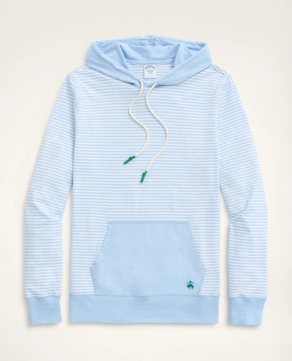 Cotton Jersey Striped Hoodie, image 1