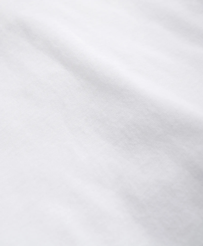 Cotton Henley Long-Sleeve T-Shirt, image 3