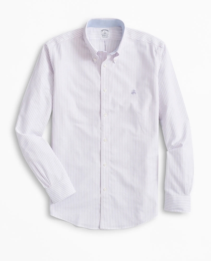Stretch Regent Regular-Fit Sport Shirt, Non-Iron Bengal Stripe Oxford, image 1