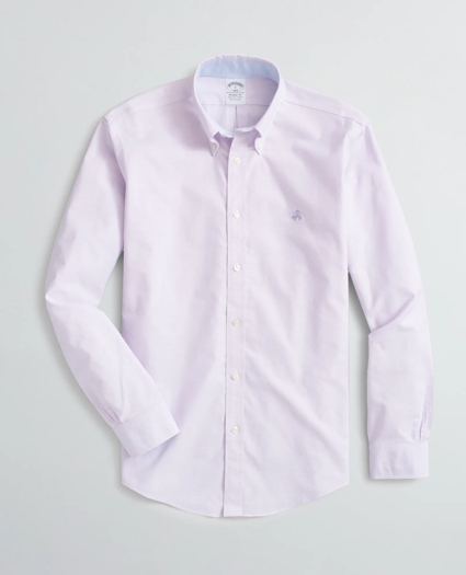 Stretch Regent Regular-Fit Sport Shirt, Non-Iron Oxford, image 1