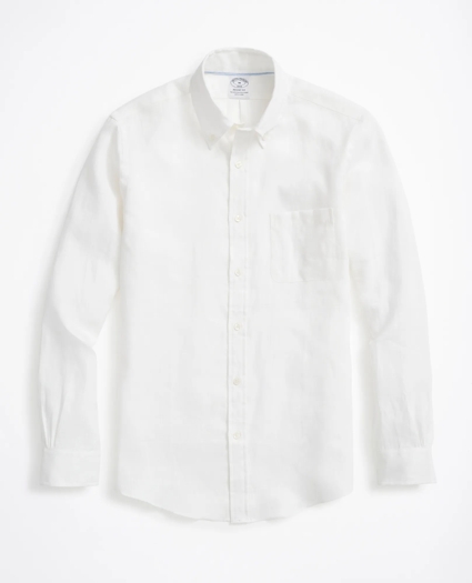 Regent Regular-Fit Sport Shirt, Linen, image 1