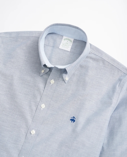 Stretch Non-Iron Oxford Button-Down Collar Sport Shirt, image 2