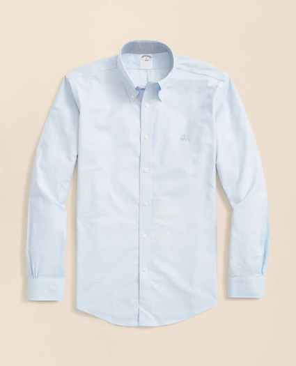 Stretch Non-Iron Oxford Button-Down Collar Sport Shirt, image 1