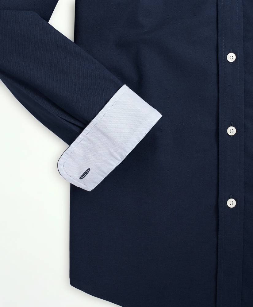 Stretch Non-Iron Oxford Button-Down Collar Sport Shirt, image 3