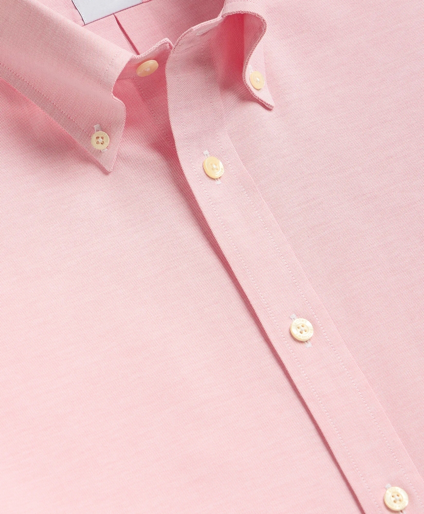 Stretch Cotton Non-iron Oxford Polo Button Down, Short Sleeve Sport Shirt, image 5