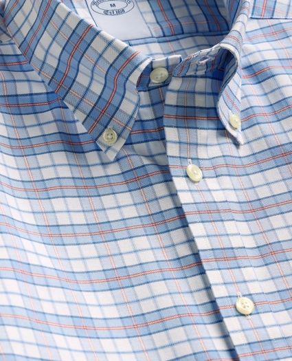 Stretch Cotton Non-Iron Oxford Polo Button Down Sport Shirt, image 5