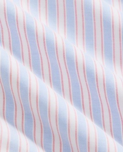 Stretch Cotton Non-Iron Oxford Polo Button Down Sport Shirt, image 3