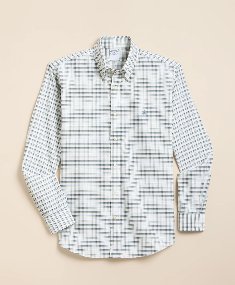 Stretch Non-Iron Oxford Polo Button-Down, Sport Shirt, image 4