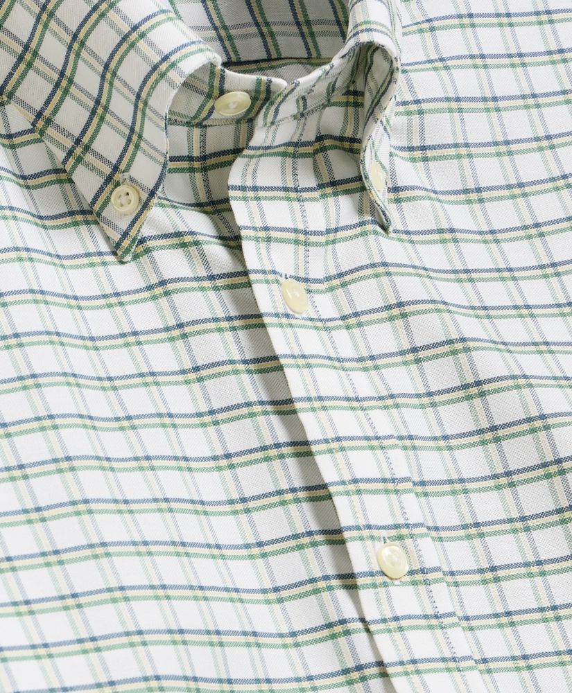 Stretch Non-Iron Oxford Polo Button-Down, Sport Shirt, image 5