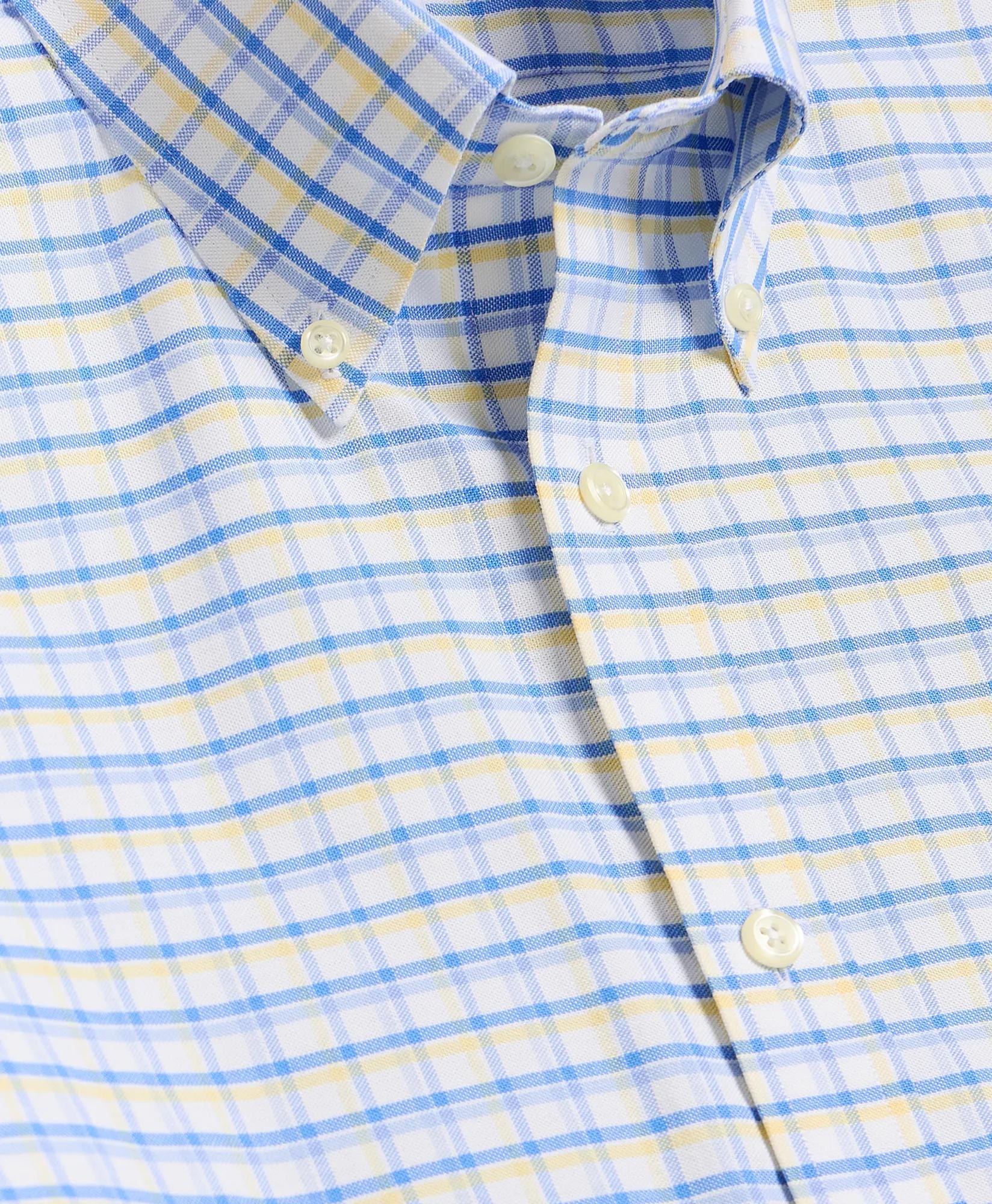 Non-Iron Oxford Polo Button-Down, Short-Sleeve Sport Shirt, image 2