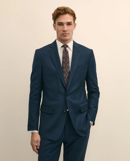 Classic-Fit Stretch Wool Blend  Nailhead Suit Jacket, image 1