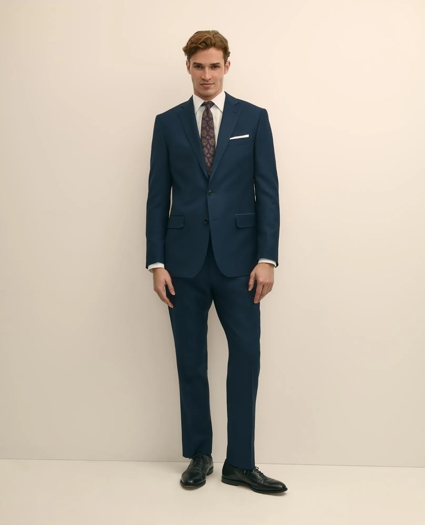 Classic-Fit Stretch Wool Blend  Nailhead Suit Jacket, image 2