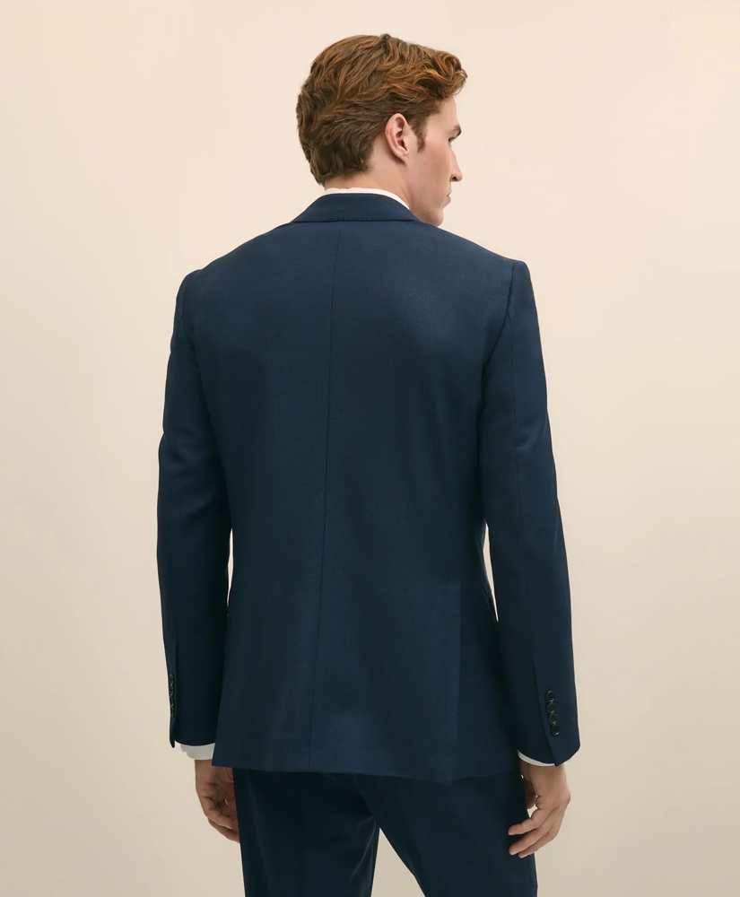 Classic-Fit Stretch Wool Blend  Nailhead Suit Jacket, image 4
