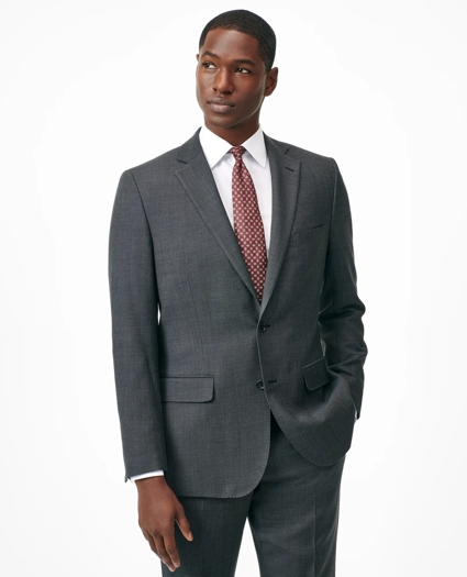 Classic-Fit Stretch Wool Blend  Nailhead Suit Jacket, image 1