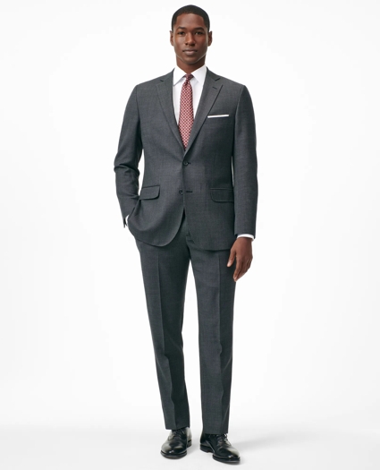 Classic-Fit Stretch Wool Blend  Nailhead Suit Jacket, image 2