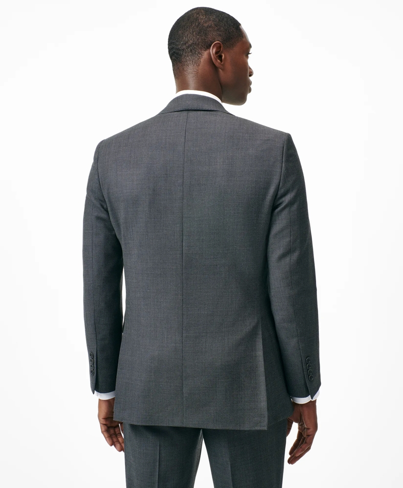 Classic-Fit Stretch Wool Blend  Nailhead Suit Jacket, image 5