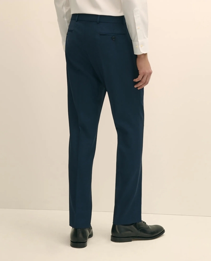 Classic-Fit Stretch Wool Blend Nailhead Suit Pants, image 3