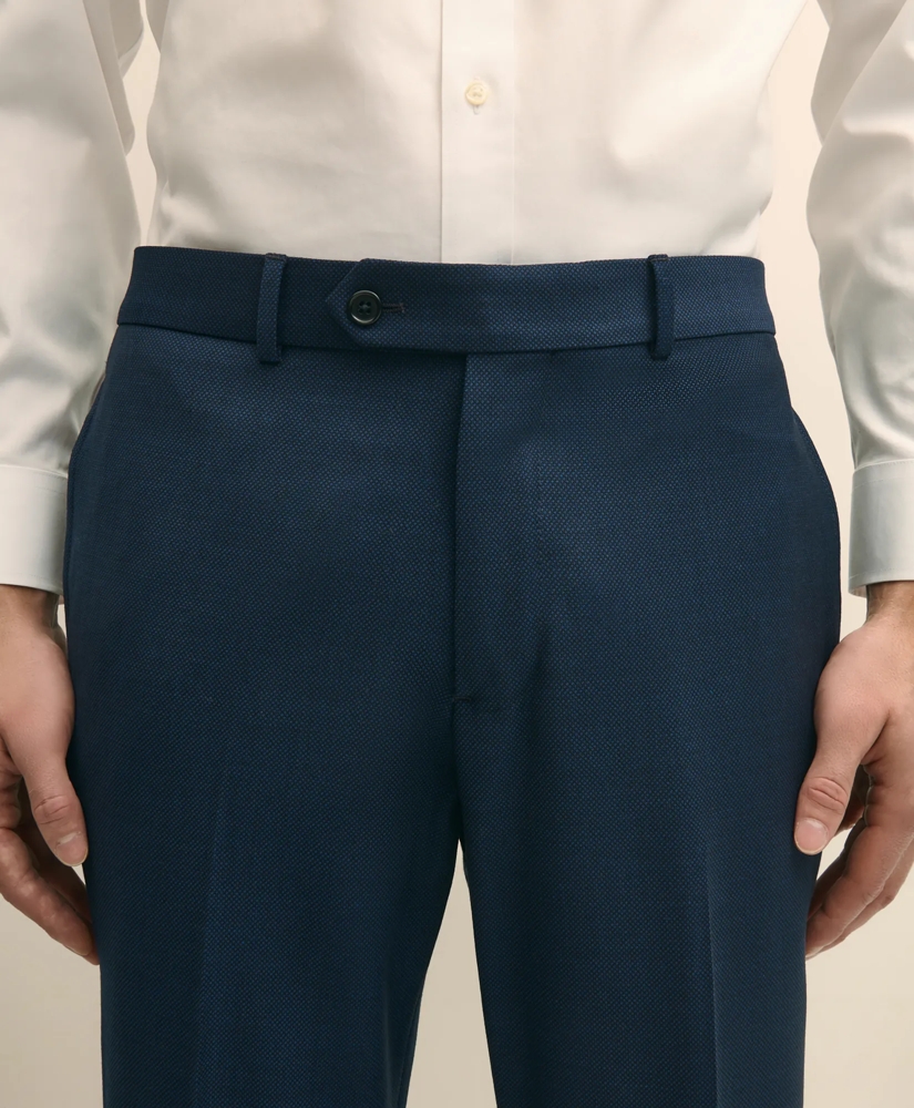 Classic-Fit Stretch Wool Blend Nailhead Suit Pants, image 4