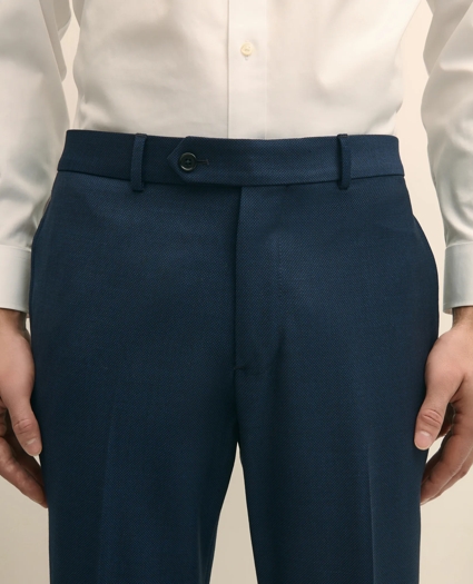Classic-Fit Stretch Wool Blend Nailhead Suit Pants, image 4