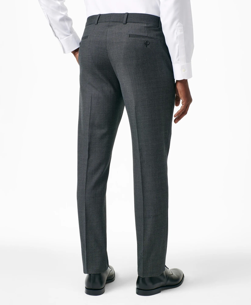 Classic-Fit Stretch Wool Blend Nailhead Suit Pants, image 3