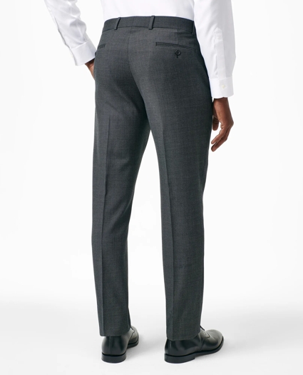 Classic-Fit Stretch Wool Blend Nailhead Suit Pants, image 3