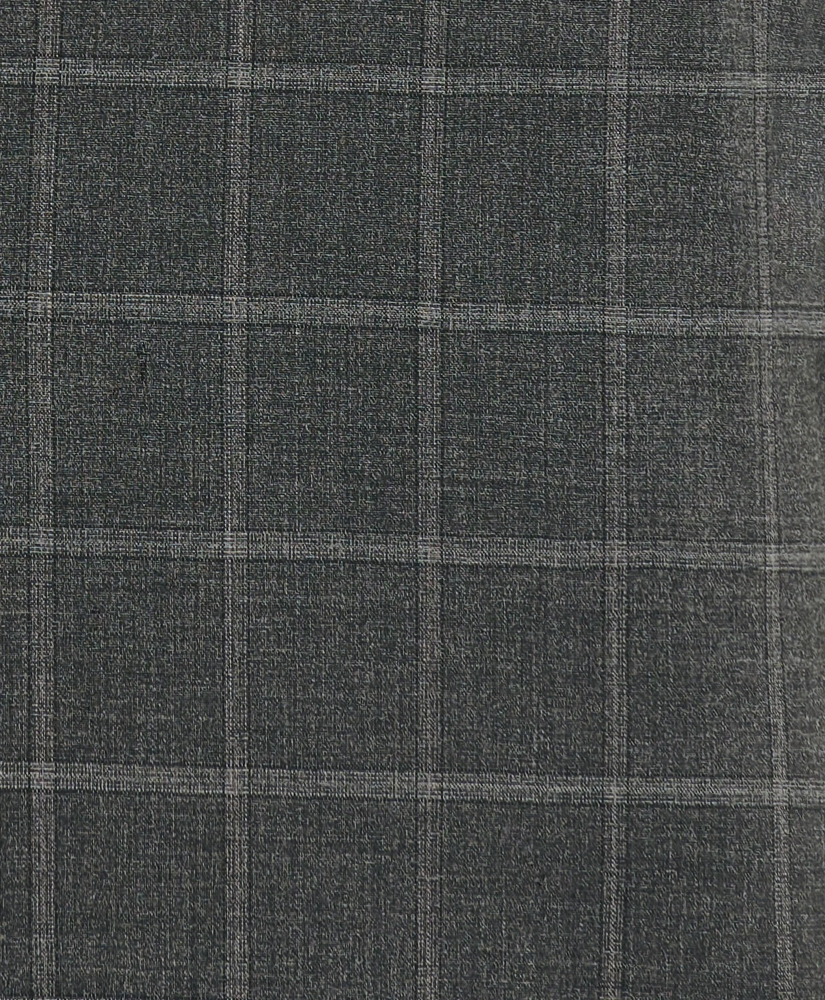 Classic-Fit Stretch Wool Blend Bold-Windowpane Suit Jacket, image 6
