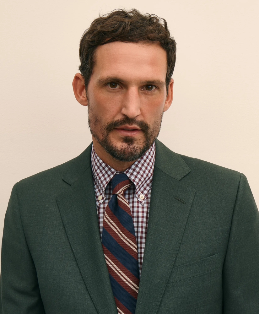 Classic-Fit Stretch Wool Blend Suit Jacket, image 3