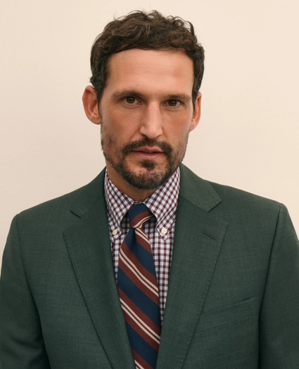 Classic-Fit Stretch Wool Blend Suit Jacket, image 3