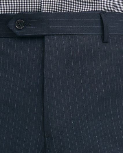 Classic-Fit Stretch Wool Blend Multi-Pinstripe Suit Pants, image 4