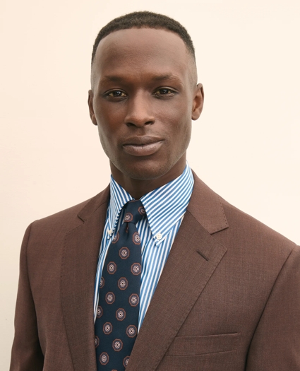 Classic-Fit Stretch Wool Blend Suit Jacket, image 5