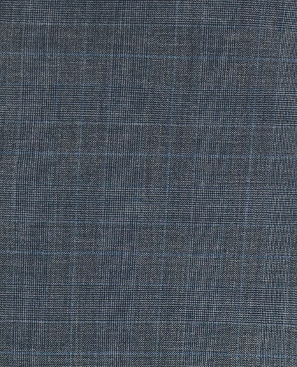 Classic-Fit Stretch Wool Blend Overcheck Suit Jacket, image 6