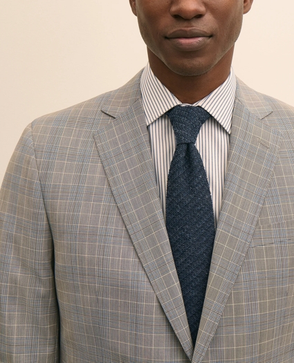 Classic-Fit Stretch Wool Blend Overcheck Suit Jacket, image 3